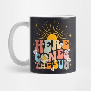 Here Comes The Sun Summer Vacation Beach Family Matching Mug